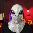 thumbnail image 2 of SUNSIOM Couvre-Chef Alien Halloween Réaliste 3D Extraterrestre Accessoire de Cosplay pour Adultes, 2 of 6