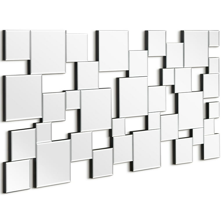 Empire Art Direct Elegant Mirror Cluster Wall Mirror, 24 x 48, Ready to  Hang