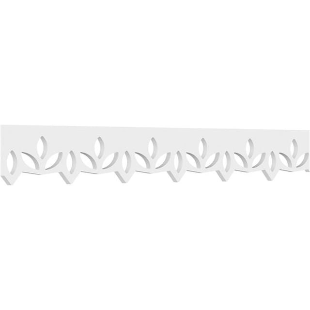 Ekena Millwork RUNP06X0625X48LAU 6 x 48 Po Pas 0,62 Po Laurier Architecture Grade PVC Course Garniture
