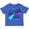 thumbnail image 3 of Inktastic Remembering my Brother- suicide prevention awareness Boys or Girls Toddler T-Shirt, 3 of 5
