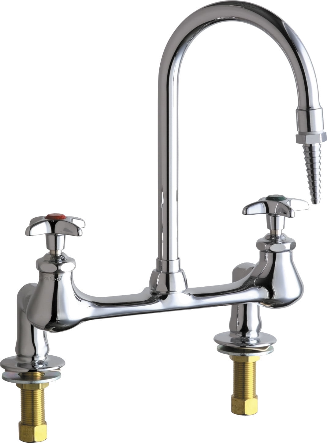Chicago Faucets 946 Chrome Bridge Style Lab Faucet