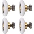 thumbnail image 1 of Rouleau de Porte de Douche 23mm, Rouleau Roulant pour Porte Coulissante Rouleau de Remplacement 12 Pcs (23mm), 1 of 5