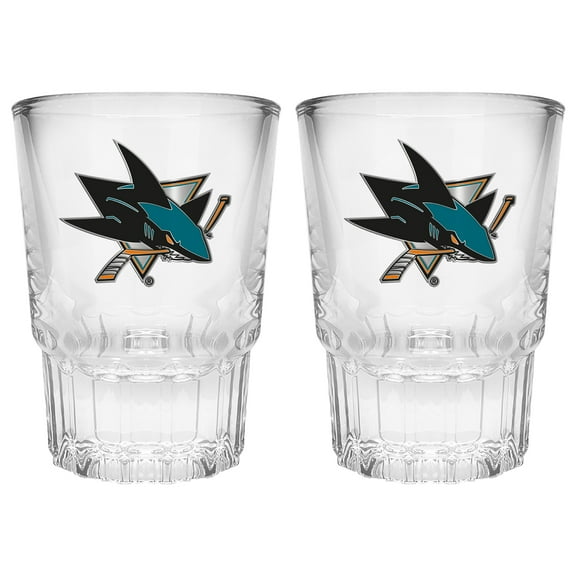 San Jose Sharks 2-Piece Prism Shot Glass Set