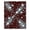 Red, Pattern 11, variant on ODIKA 4'x6' Machine Washable Non-Slip Area Rug, Abstract Burgundy High Traffic Rug, Red, 949458
