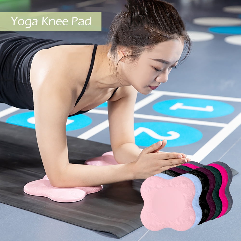 Yoga Workout Support Pad for Protecting Knee Wrist Elbow Purple T 