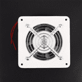3pcs 4 Inch 20W 220V Ventilating Exhaust Extractor Fan Window Wall