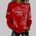 thumbnail image 2 of Usa 250 Years Of Freedom, 250th Anniversary Sweatshirt Women Patriotic American Independence Shirts, 2 of 4
