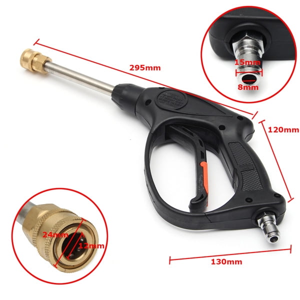 4000 PSI High Pressure Washer Gun For Pressure Power Washers 8 GPM 3/8