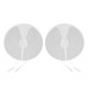 thumbnail image 2 of 2pcs NonWoven Fabric Chest Breast Electrode Pads for Electric TENS Physiotherapy Machine 16cm 6.3in, 2 of 5