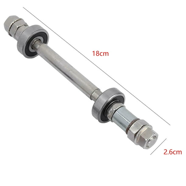 Mountain Bicycle Solid Metal Axle Road Bike Wheel 6000 Bearing