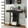 thumbnail image 2 of 2-shelf Rectangular Console Table Cappuccino, 2 of 2