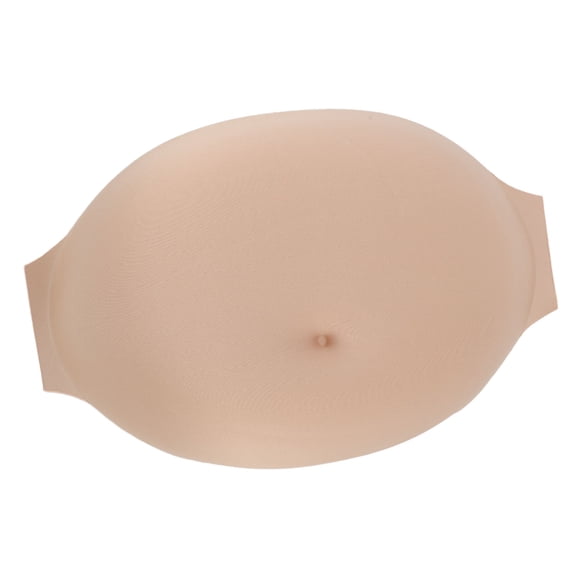 Ventre de Grossesse Prothétique, Ventre de Grossesse Artificiel avec Costume de Remplissage en Mousse à Mémoire de Forme pour Accessoire de Performance Acteur de Photographie, avec Boucle de Fixation