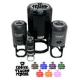 thumbnail image 1 of Coffee Teach Repeat Teacher Self-Inking Rubber Stamp Ink Stamper - Red Ink - Small 3/4 Inch, 1 of 7