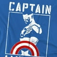 thumbnail image 3 of Captain America T-Shirt Pochoir Garçons/filles, 3 of 5