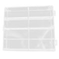 thumbnail image 1 of Transparent Plastic Display Box with Multi Compartments for and Rock Collection Storage, 1 of 4