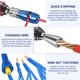 thumbnail image 3 of Juego de herramientas para pelar cables Ainazongo, 10 en 1, con 50 tuercas de alambre, 3 of 7