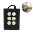 thumbnail image 2 of Cámara De Seguridad Luz De Relleno 6 Led 12-24V 6W Ip65 A Prueba De Agua Con Sensor Inteligente Asistente De Visión Nocturna Lámpara Infrarroja Para Cámara De Vigilancia Al Aire Libre Kearding EL014277-01, 2 of 5
