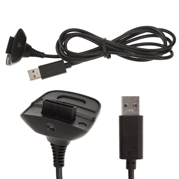 Cable de carga USB Controlador de juegos inalámbrico Gamepad Joystick para Xbox 360