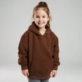 thumbnail image 5 of Boys Hoodies Kids Coffee Hoodie Long Sleeve Casual Basic Pullover Sweatshirt Hoodie Fall Clothes 2-3 Years Old Girl Clothes, 5 of 5