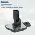 thumbnail image 4 of Reemplazo sensor de flujo de aire masivo Unique Bargains apto para Chevrolet Camaro 1999-2002 No.19112543/12568877, 4 of 7