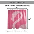 thumbnail image 7 of Creative Products Pink Flamingo Shower Curtain, 7 of 7
