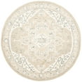 thumbnail image 5 of SAFAVIEH Micro-Loop Emilija Oriental Area Rug, Light Grey/Ivory, 3' x 5', 5 of 9