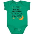 thumbnail image 3 of Inktastic I Love My Big Brother to the Moon and Back Boys or Girls Baby Bodysuit, 3 of 5