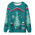 thumbnail image 4 of Pntutb, tops para hombres y mujeres, sudadera con estampado navideño de invierno, tops tipo jersey Pntutb Pntutb-1206, 4 of 7
