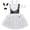hwj# White216, variant on Huowey Easter Girls Tutu Dresses Sparkly Outfits Sleeveless Spaghetti Strap Cartoon Bunny Egg Pattern High Waist Tiered Tulle Dress Headband Stage Performance Party Clothes Sets,Purple,6-7 Years