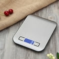 thumbnail image 5 of Food Kitchen Scale With Rechargeable, Digital Grams and Ounces for Weight Loss, Baking, Cooking, LCD Display, Stainless Steel, 5 of 5