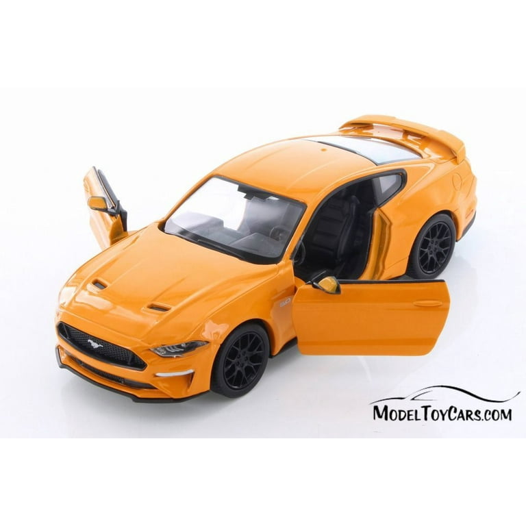 2018 Ford Mustang GT Hard Top Orange Showcasts 79352 16D 1 24 Scale Diecast Model Toy Car Brand New but NO BOX