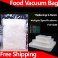 thumbnail image 2 of Bolsas de vacío para alimentos, bolsas selladas al vacío, 16(S), bolsas de vacío comerciales, bolsas de plástico para embalaje, bolsas de plástico para sellado al vacío de alimentos de superficie lisa, 2 of 4
