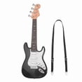thumbnail image 1 of Juguete de Guitarra 17 Pulgadas para NiñOs, Instrumentos Musicales EléCtrica 4 Cuerdas Instrumento ElectróNico PortáTil,A, 1 of 5