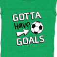 thumbnail image 4 of Inktastic Gotta Have Goals- Soccer Boys or Girls Baby Bodysuit, 4 of 5