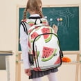 thumbnail image 7 of FORMRS Unisex School Backpack 17" Student Travel Bag with Laptop Compartment, Cartoon Watermelon, 7 of 7