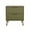 Olive Green, variant on 2-Drawer Nightstand With Metal Legs, Compact Bedside Cabinet For Bedroom