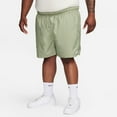 thumbnail image 3 of Nike Club Men's Woven Flow Shorts Oil Green/White, FN3307-386 Size XX-Large, 3 of 7