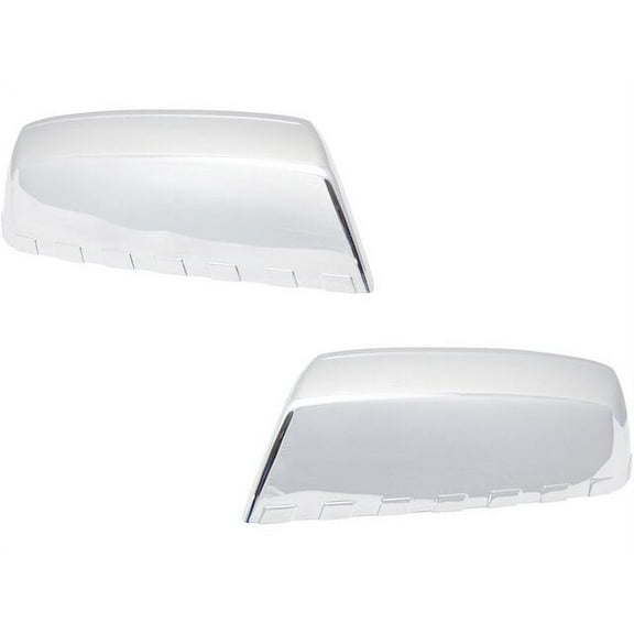 Door Mirror Cap 2 Piece - Compatible with 2014 - 2018 Chevy Silverado 1500 2015 2016 2017
