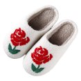 thumbnail image 1 of Pareja floral zapatos casa cálidos slip-House cómodos para interior, 1 of 9