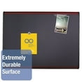thumbnail image 2 of Quartet Prestige Plus Magnetic Fabric Bulletin Board 4 x 3 Mahogany Frame -, 2 of 10
