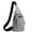 Grey, variant on ibiyuan Small Sling Backpack Crossbody Bags Women Men Trend Sports Sling Crossbody Chest Bag for Men, Fashion Leisure Single Strap Messenger Backpack Daily Commute
