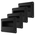 thumbnail image 3 of 4 pcs Small Plastic Speaker Side Handles for Replacement Audio Use, 3 of 9