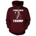 thumbnail image 4 of I Stand With TRUMP Hoodie, 4 of 6