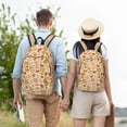 thumbnail image 5 of Yiaed Fall Leaves Print Backpack, Premium Laptop Backpack, Travel Backpack for Women, Lightweight Backpacks, Comfortable Back Pack-Medium, 5 of 7