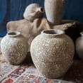 thumbnail image 2 of Cement Pot Pompeii Style Handmade Art Jar Pot, 2 of 7