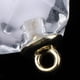 thumbnail image 3 of 10x Colgante de cristal multicolor poligonal para pendientes colgantes Collar Regalos de Navidad Blanco, 3 of 9