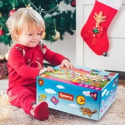 SYNARRY Wooden Peg Puzzles for Toddlers 1-3, 6-Set Animal Jigsaw Puzzles with Storage Rack, Education Toddler Puzzles Toys Gifts for 2 3 Years Boys Girls