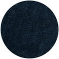 thumbnail image 5 of SAFAVIEH Toronto Deasun Solid Polyester Shag Area Rug, Navy, 6' x 9', 5 of 10