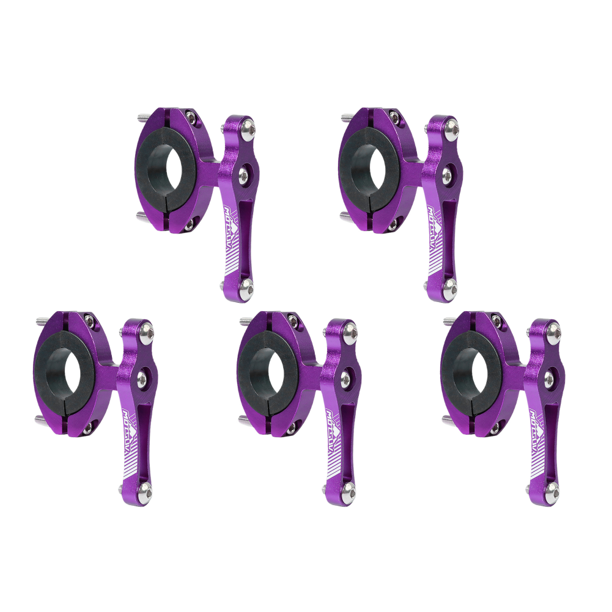 Soporte para botella de agua para tija de sillín (morado)