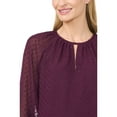 thumbnail image 3 of CeCe womens  Top, XL, Purple, 3 of 4